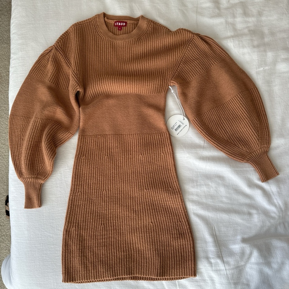 STAUD knit dress NWT